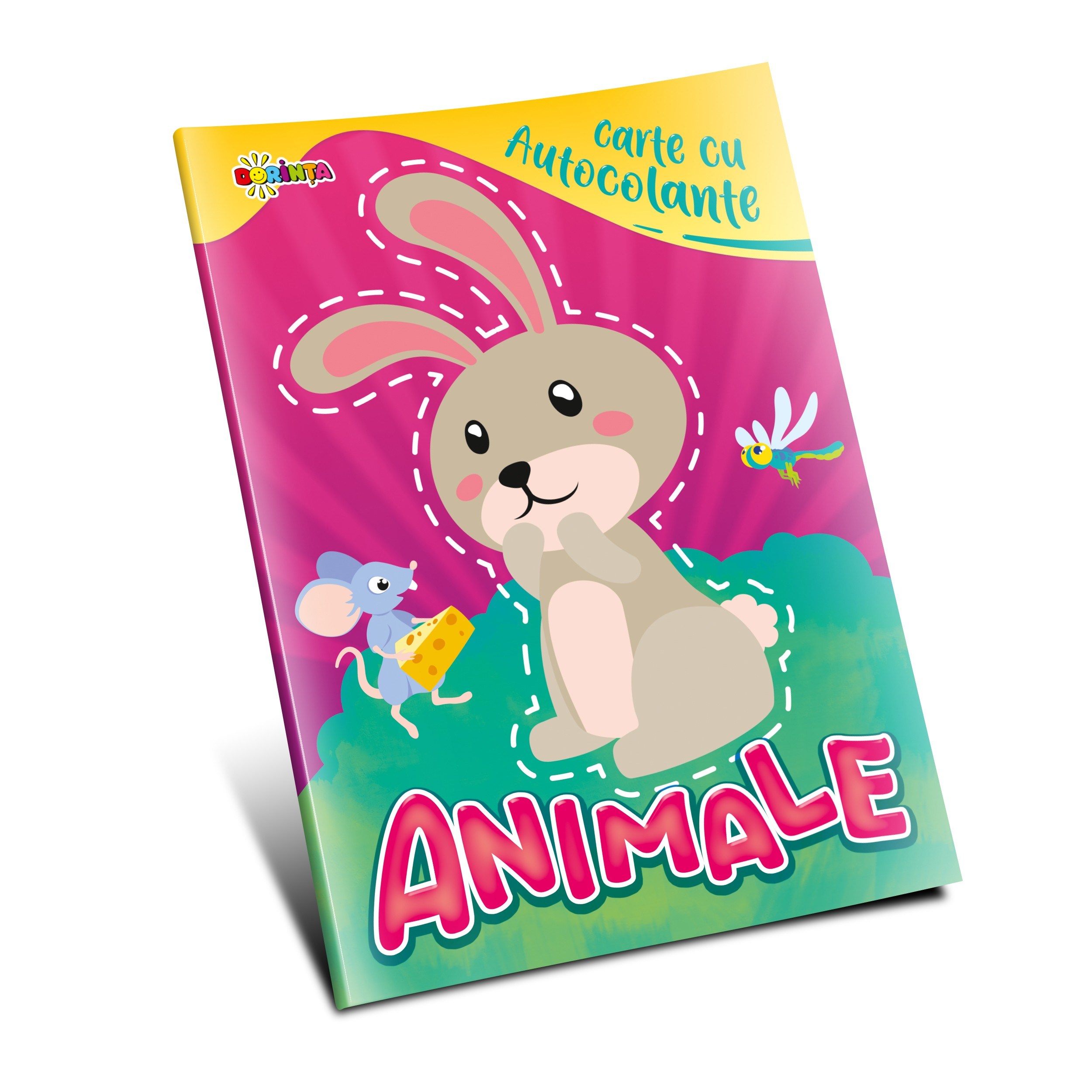 Carte cu autocolante - Animale